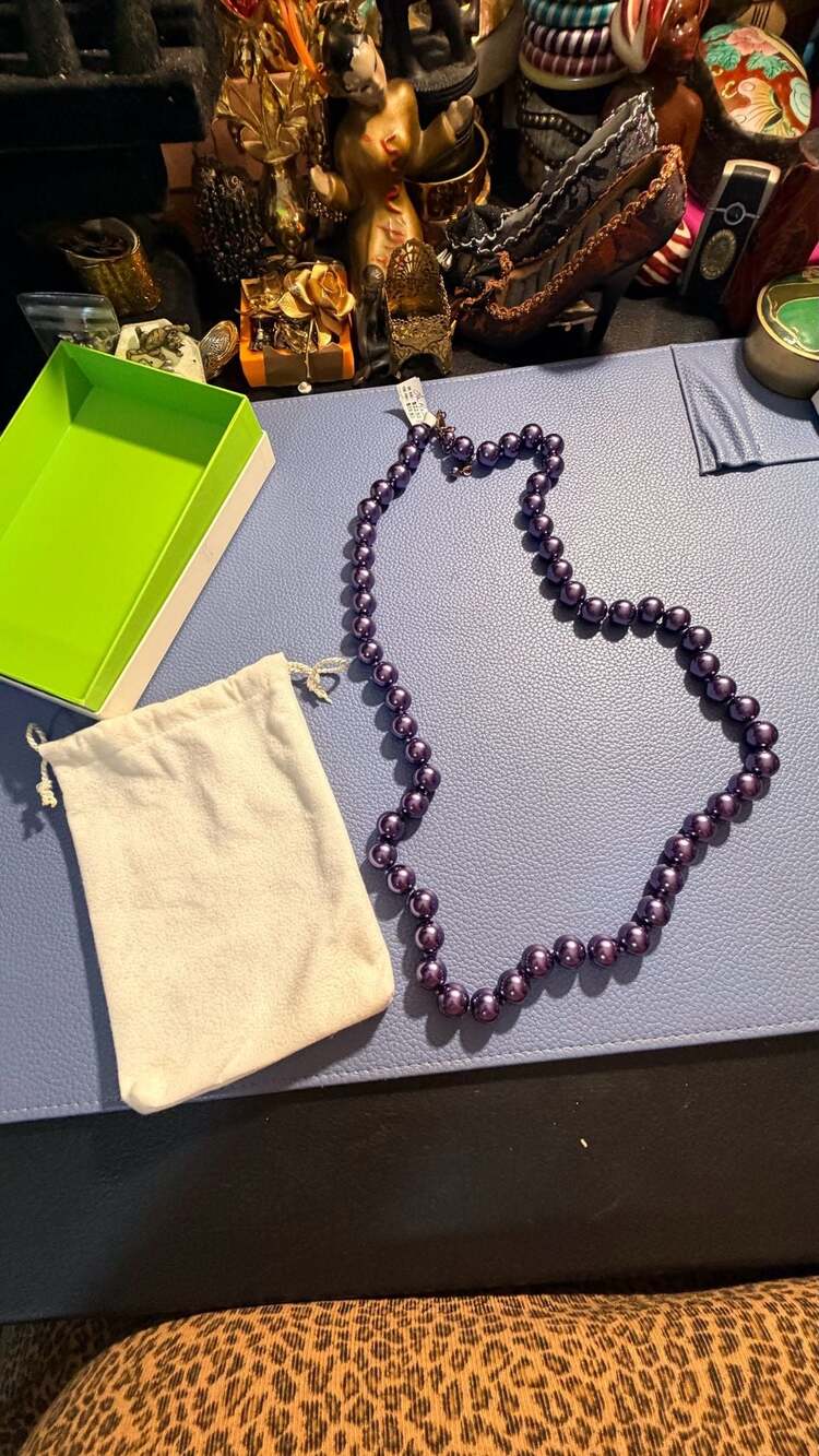 (2) boxes of faux pearls & earringsNWT